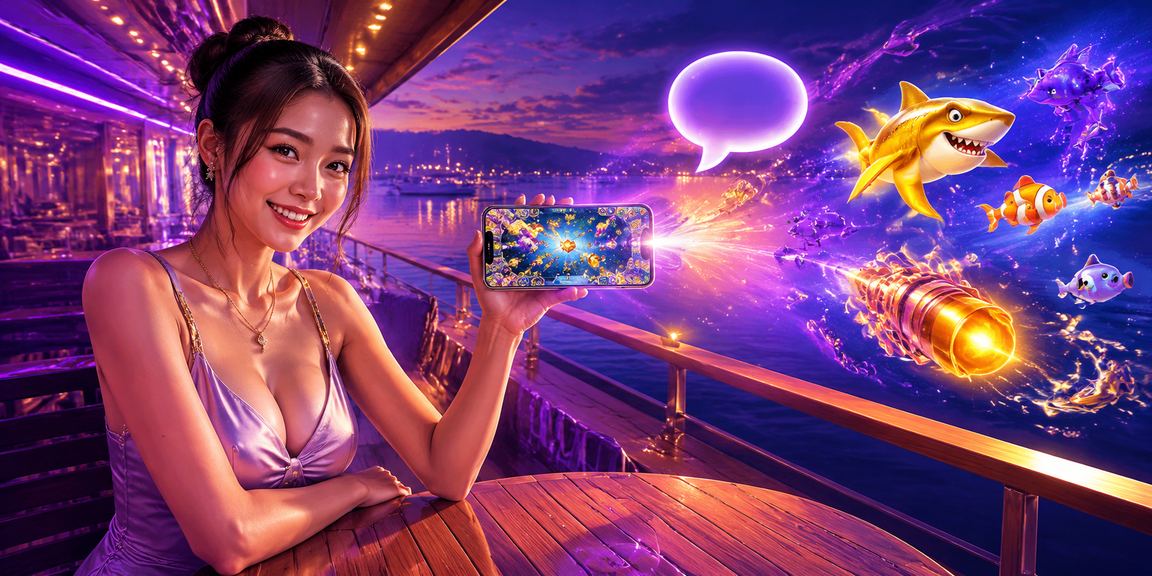 Người chơi trải nghiệm bắn cá trên ứng dụng di động